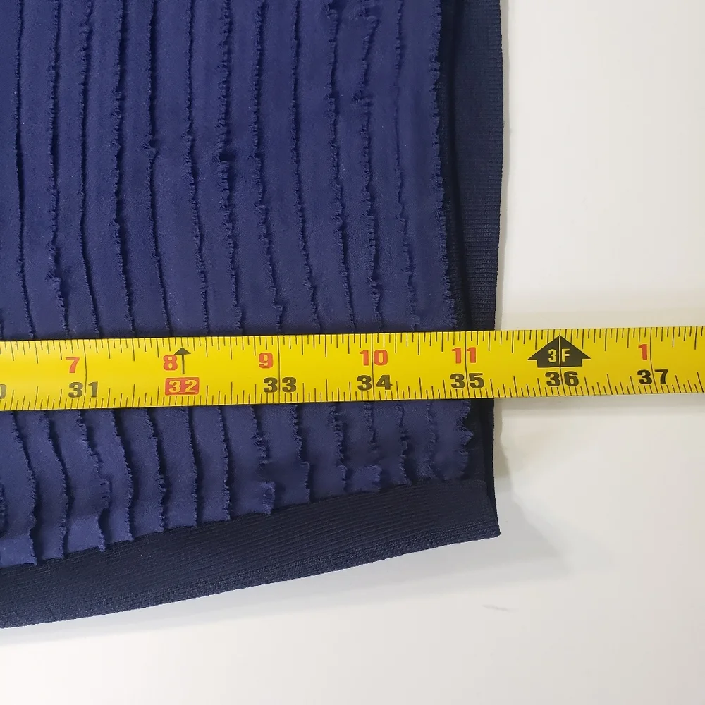 rag & bone Deep Blue Layered Mini Dress Medium - Picture 14 of 16